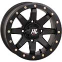 14x10 4/137 5+5 (0mm) High Lifter HL9 Beadlock Wheel - Matte Black